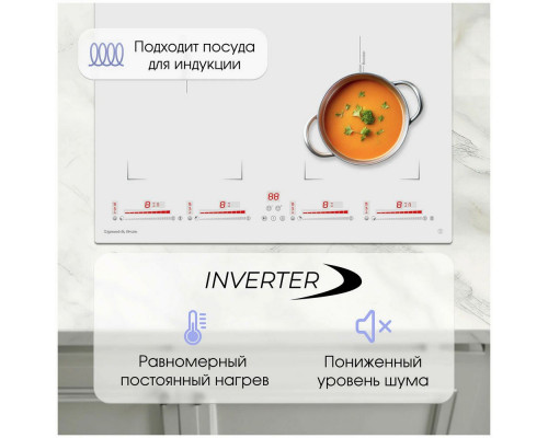 Варочная поверхность Zigmund & Shtain CI 29.6 W Варочная поверхность Zigmund & Shtain CI 29.6 W