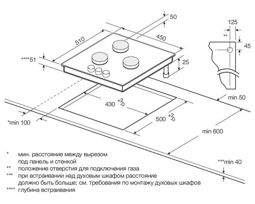 Варочная поверхность Graude GS 45.1 W