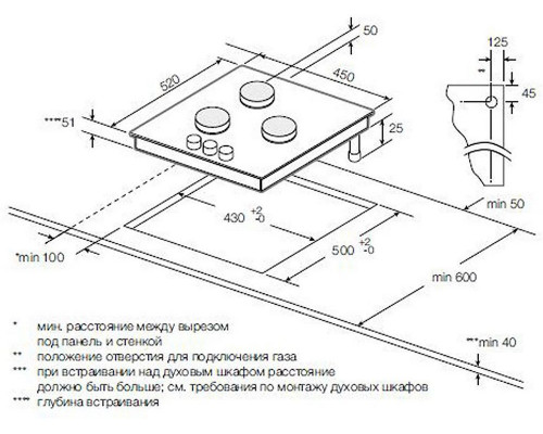 Варочная поверхность Graude GS 45.1 W