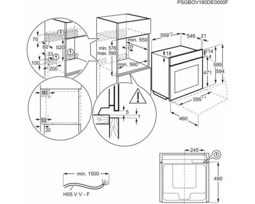 Духовой шкаф AEG BCE558370B