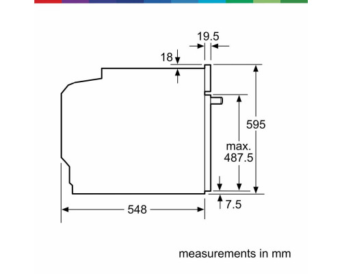 Духовой шкаф Bosch HBG7741W1 белый