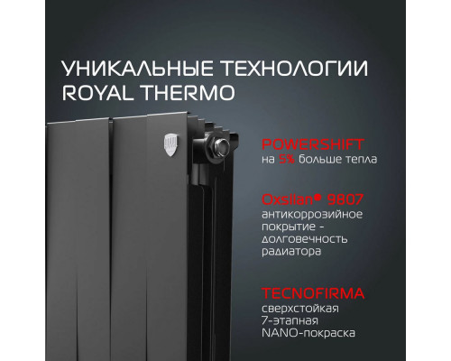 Радиатор Royal Thermo PianoForte 500 Noir Sable - 6 секц