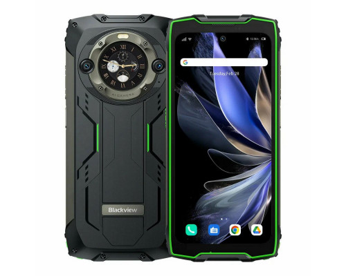 Смартфон Blackview BV9300 Pro 8/256Gb черный/зеленый