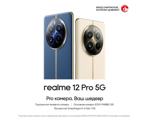 Смартфон Realme 12 Pro 5G 12/512Gb синий