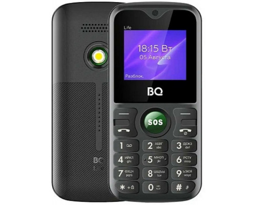 Мобильный телефон BQ 1853 Life Black+Green Мобильный телефон BQ 1853 Life Black+Green