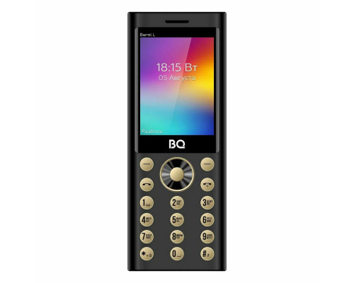 Мобильный телефон BQ 2458 Barrel L Black+Gold Мобильный телефон BQ 2458 Barrel L Black+Gold