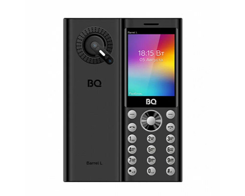 Мобильный телефон BQ 2458 Barrel L Black+Silver Мобильный телефон BQ 2458 Barrel L Black+Silver