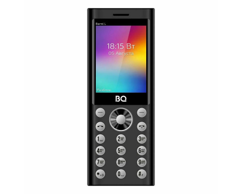 Мобильный телефон BQ 2458 Barrel L Black+Silver Мобильный телефон BQ 2458 Barrel L Black+Silver