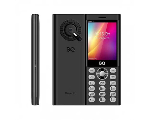 Мобильный телефон BQ 2832 Barrel XL Black+Silver Мобильный телефон BQ 2832 Barrel XL Black+Silver