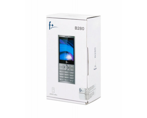 Мобильный телефон F+ B280 Dark Grey