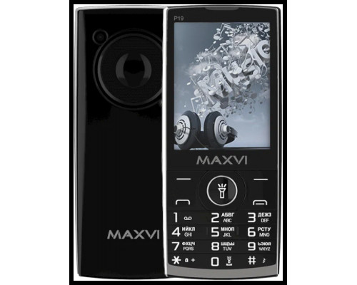 Мобильный телефон MAXVI P19 black