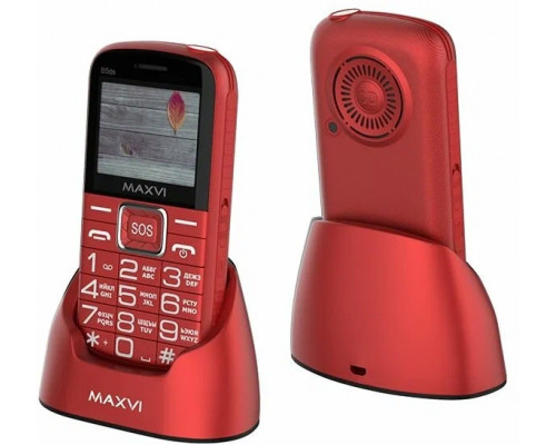 Мобильный телефон Maxvi B5ds red