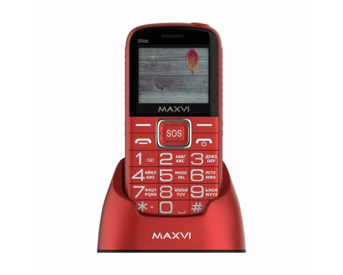 Мобильный телефон Maxvi B5ds red