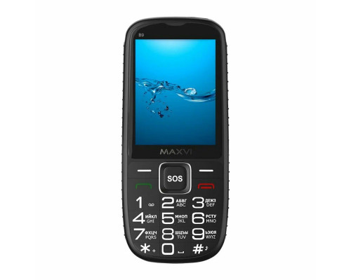 Мобильный телефон Maxvi B9 black