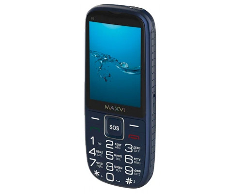 Мобильный телефон Maxvi B9 blue