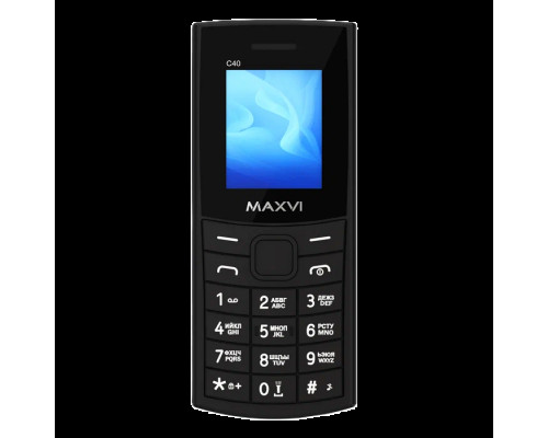 Мобильный телефон Maxvi C40 black