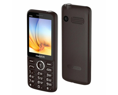 Мобильный телефон Maxvi K15n brown