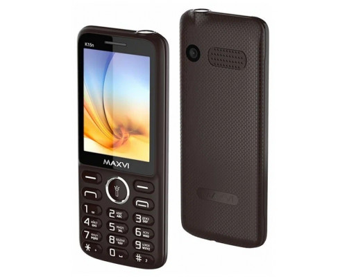 Мобильный телефон Maxvi K15n brown