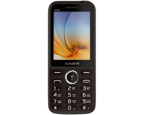 Мобильный телефон Maxvi K15n brown