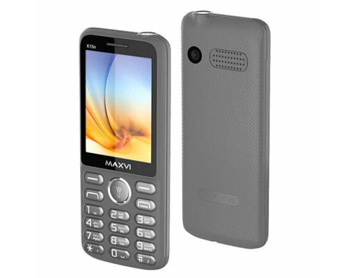 Мобильный телефон Maxvi K15n grey
