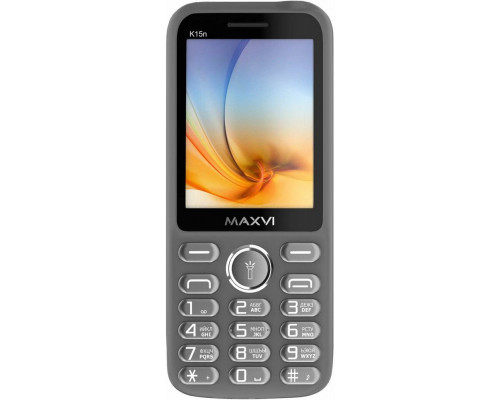 Мобильный телефон Maxvi K15n grey