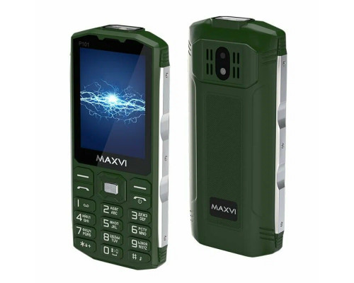 Мобильный телефон Maxvi P101 green