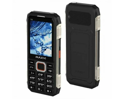 Мобильный телефон Maxvi T12 black