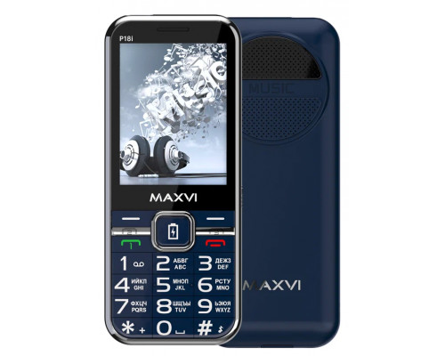 Мобильный телефон Maxvi P18i blue