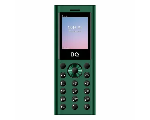 Мобильный телефон BQ 1858 Barrel Green+Black