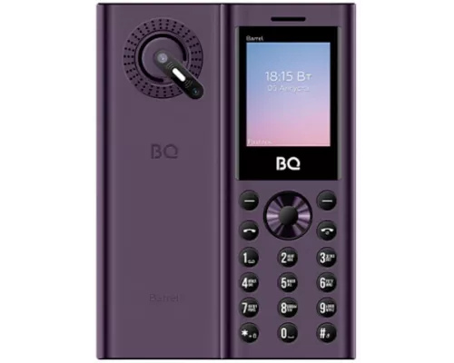 Мобильный телефон BQ 1858 Barrel Purple+Black