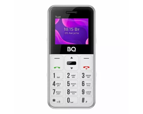 Мобильный телефон BQ 1866 Trust White