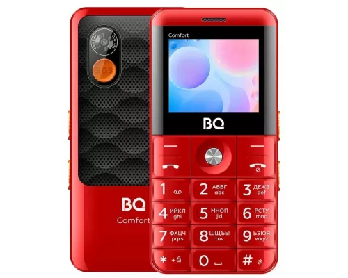 Мобильный телефон BQ 2006 Comfort Red+Black