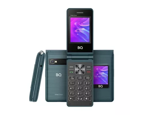 Мобильный телефон BQ 2412 Shell Duo Blue