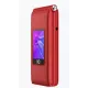 Мобильный телефон BQ 2412 Shell Duo Red
