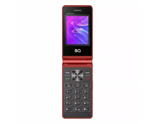 Мобильный телефон BQ 2412 Shell Duo Red