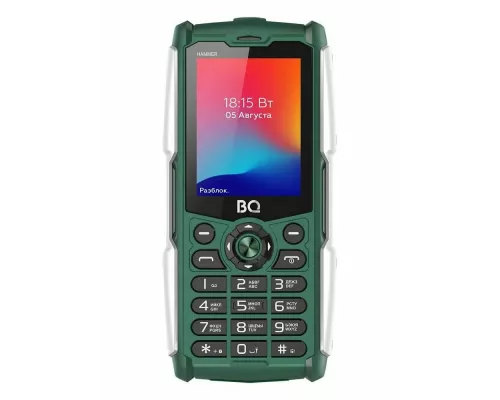 Мобильный телефон BQ 2449 Hammer Green