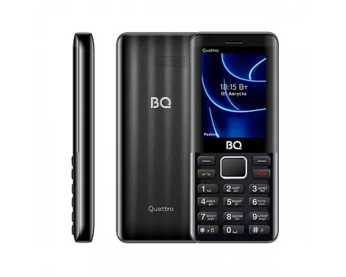 Мобильный телефон BQ 2453 Quattro Black