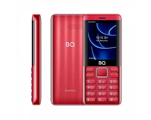 Мобильный телефон BQ 2453 Quattro Red