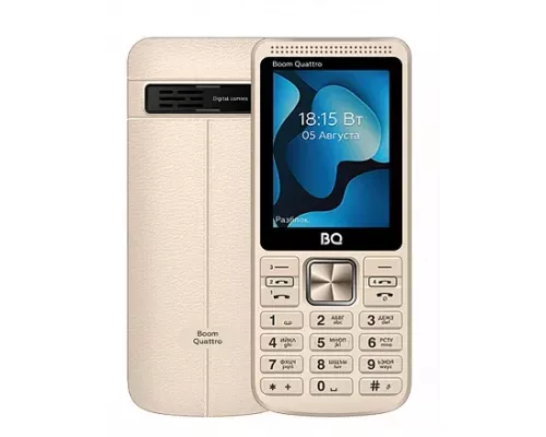 Мобильный телефон BQ 2455 Boom Quattro Gold