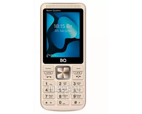 Мобильный телефон BQ 2455 Boom Quattro Gold