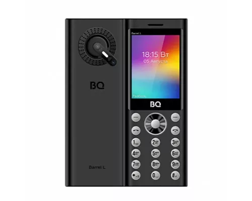 Мобильный телефон BQ 2458 Barrel L Black+Silver