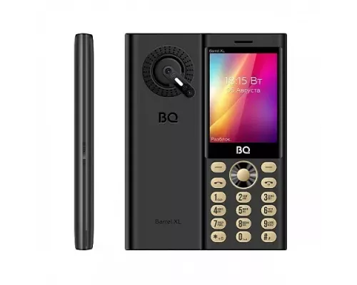 Мобильный телефон BQ 2832 Barrel XL Black+Gold