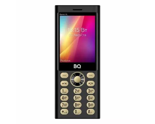 Мобильный телефон BQ 2832 Barrel XL Black+Gold