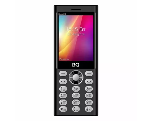 Мобильный телефон BQ 2832 Barrel XL Black+Silver