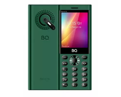 Мобильный телефон BQ 2832 Barrel XL Green+Black