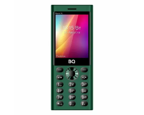 Мобильный телефон BQ 2832 Barrel XL Green+Black