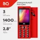 Мобильный телефон BQ 2832 Barrel XL Red+Black