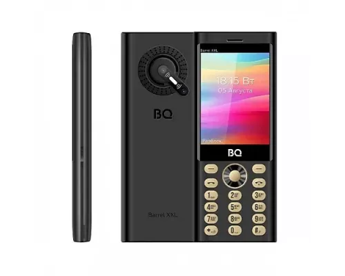 Мобильный телефон BQ 3598 Barrel XXL Black+Gold