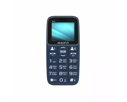 Мобильный телефон Maxvi B110 blue