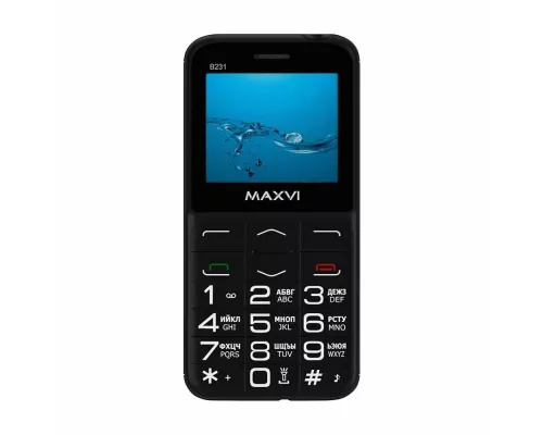 Мобильный телефон Maxvi B231 black